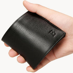 Men's PU Leather Wallet Card Holder