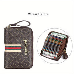 Men Wallet Large Capacity Card Holder With Multiple Card Slots