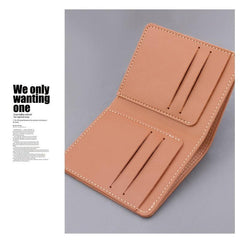 Men's Slim Mini Leather Wallet For Driver's