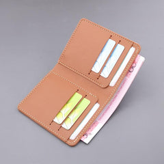 Men's Slim Mini Leather Wallet For Driver's