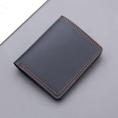 Men's Slim Mini Leather Wallet For Driver's