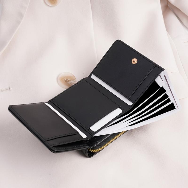 Men's Leather Zipper Handbag Clutch Large Capacity Wallet