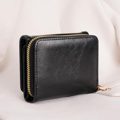 Men's Leather Zipper Handbag Clutch Large Capacity Wallet