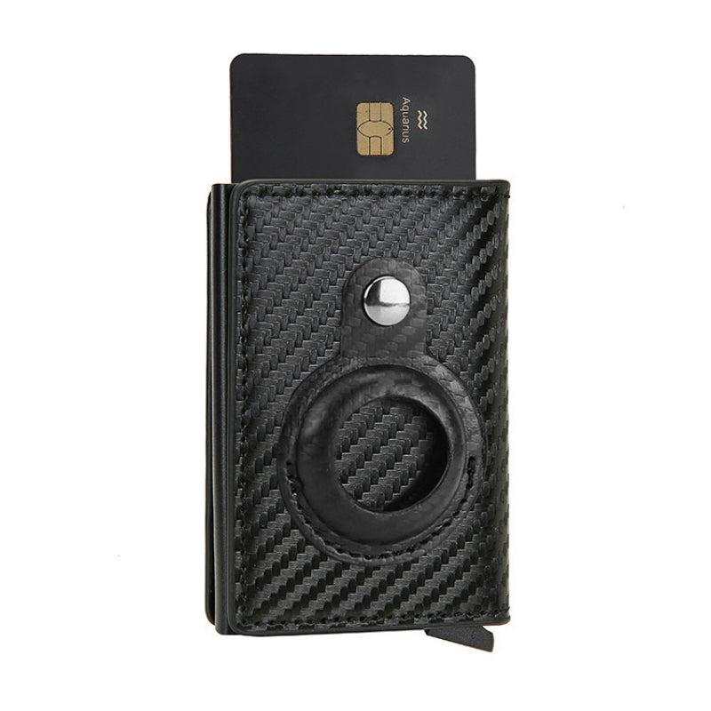 Men's RFID Blocking Card Holder With AirTag Locator