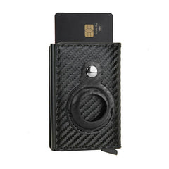 Men's RFID Blocking Card Holder With AirTag Locator