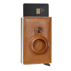 Men's RFID Blocking Card Holder With AirTag Locator