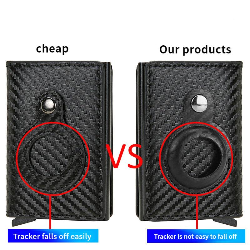 Men's RFID Blocking Card Holder With AirTag Locator
