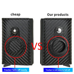 Men's RFID Blocking Card Holder With AirTag Locator