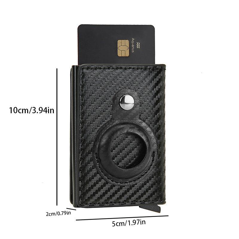 Men's RFID Blocking Card Holder With AirTag Locator