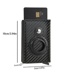 Men's RFID Blocking Card Holder With AirTag Locator