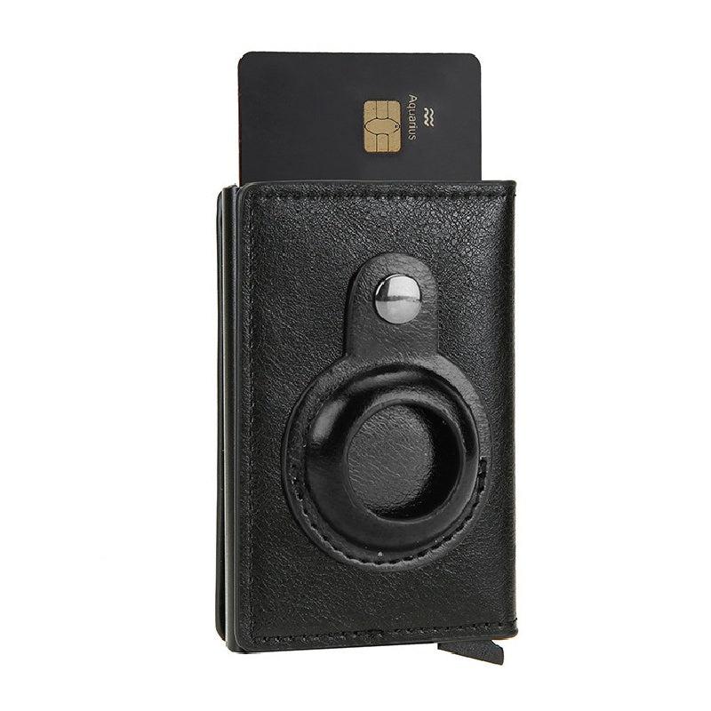 Men's RFID Blocking Card Holder With AirTag Locator