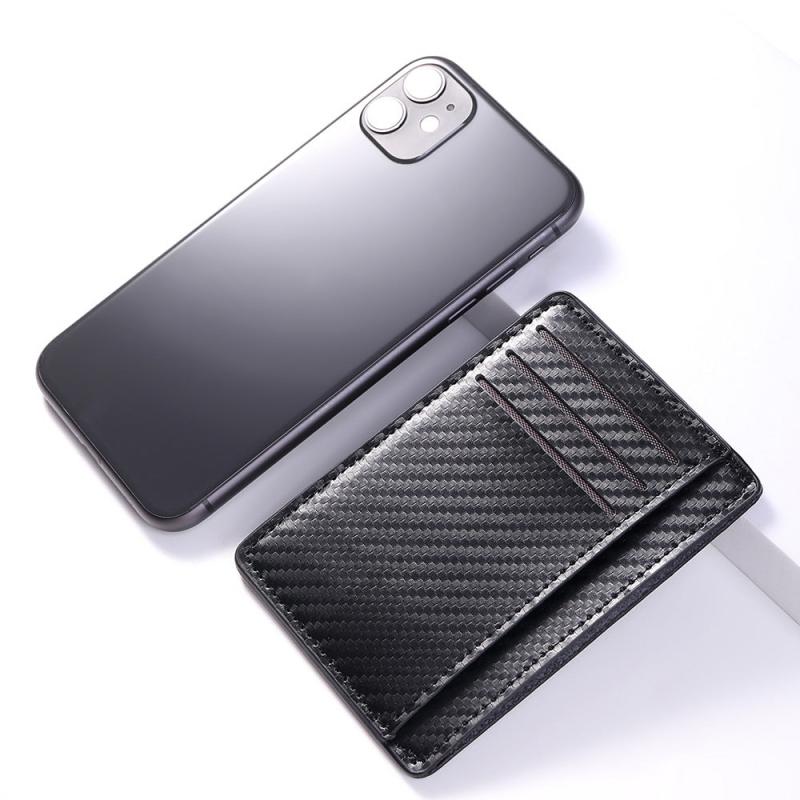 Men's Carbon Fiber Card Bag Business Credit Card Holder