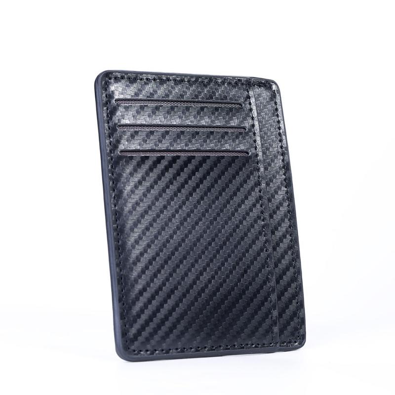Men's Carbon Fiber Card Bag Business Credit Card Holder