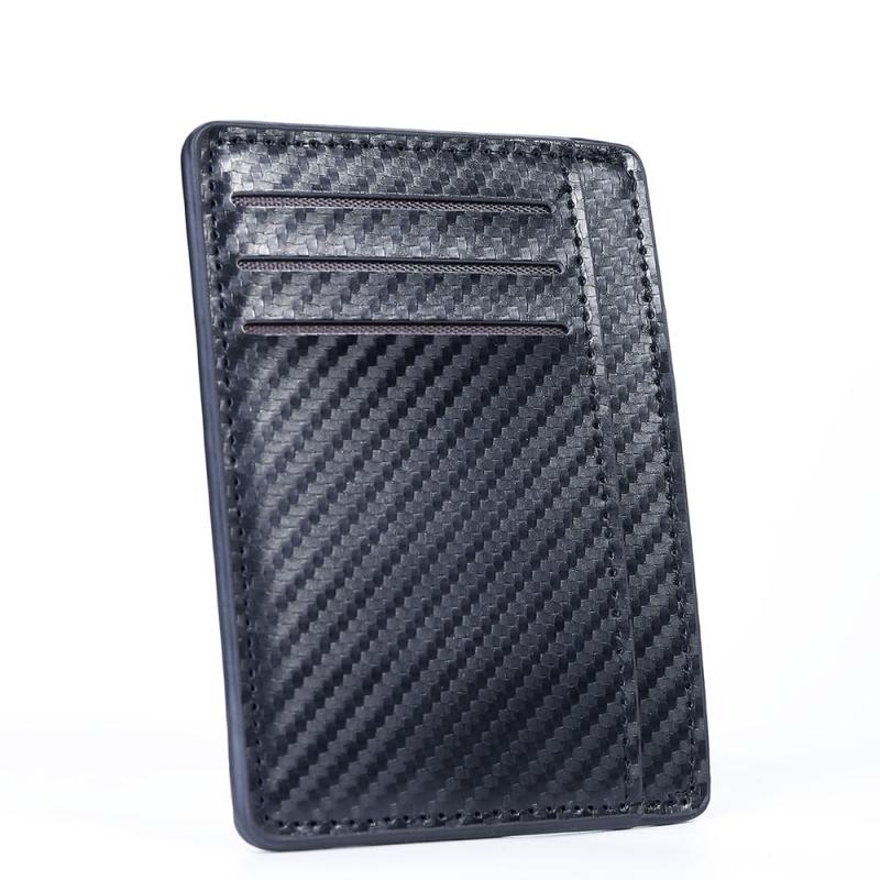 Men's Carbon Fiber Card Bag Business Credit Card Holder