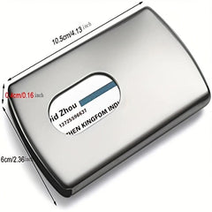 Stainless Steel Card Holder Slim Money Clip