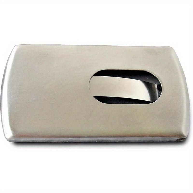 Stainless Steel Card Holder Slim Money Clip