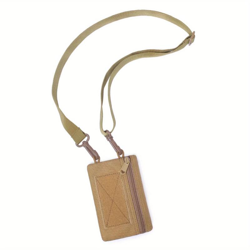 Men's Outdoor Tactical Coin Purse Waterproof Card Holder Key Bag