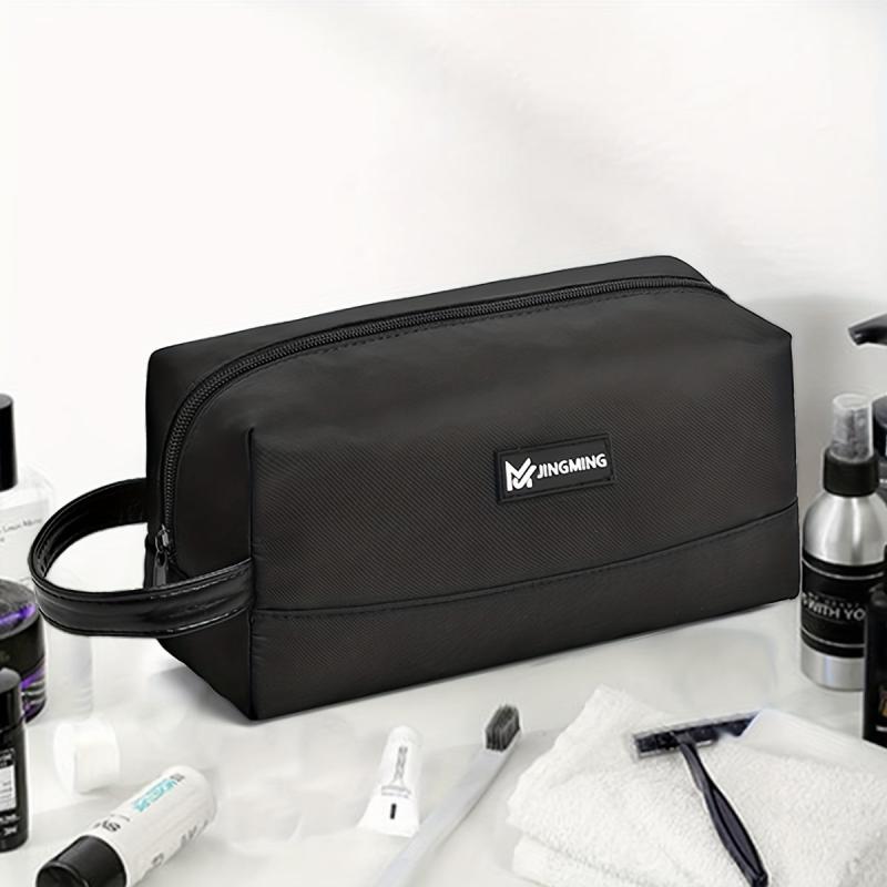 Men's Large Capacity Travel Clutch Bag Waterproof Nylon Square