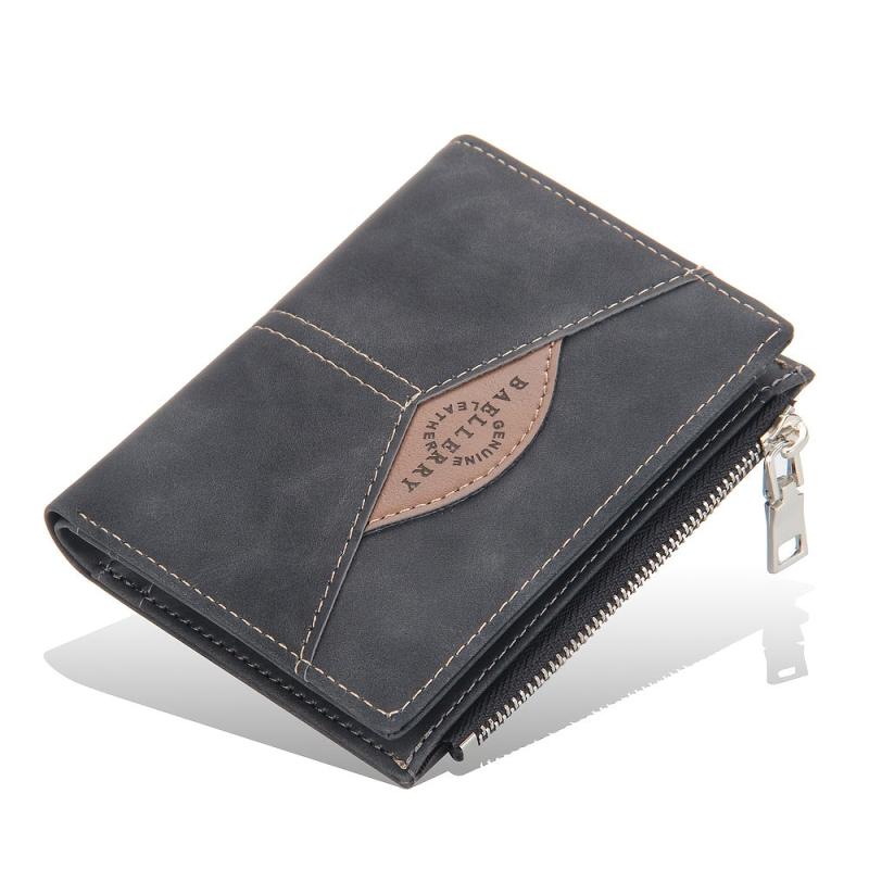 Men's Vintage Bifold Wallet Leather Wallet
