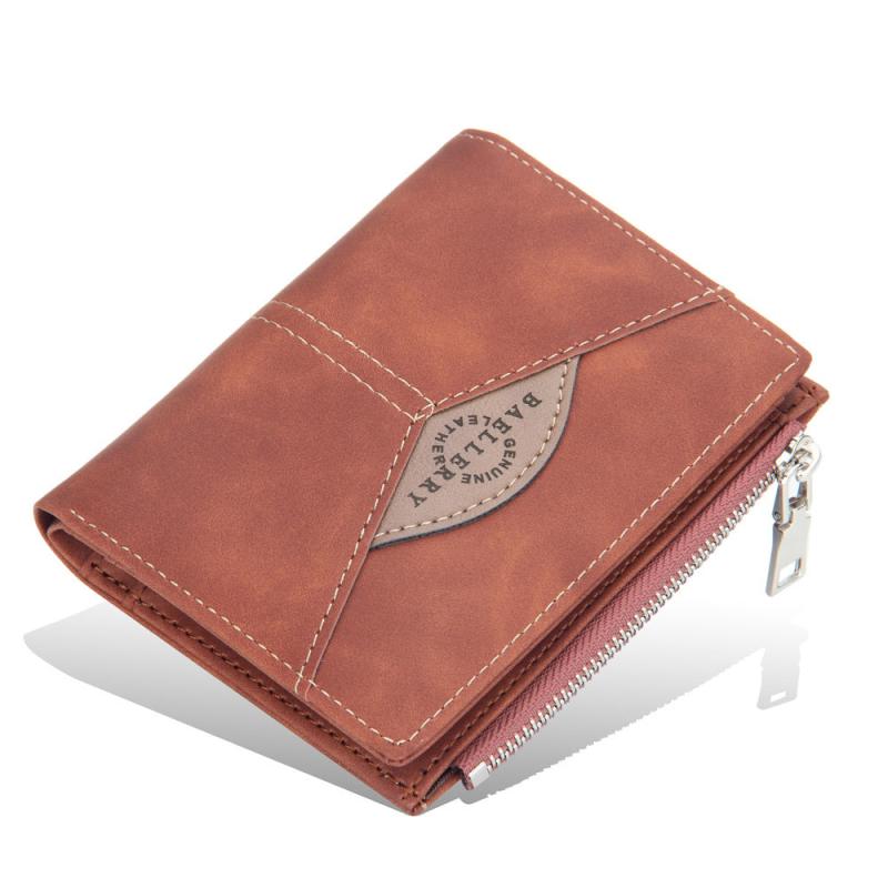 Men's Vintage Bifold Wallet Leather Wallet
