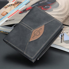 Men's Vintage Bifold Wallet Leather Wallet