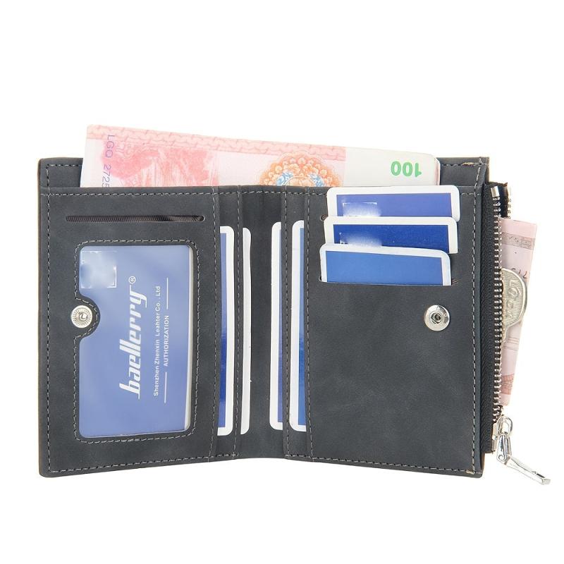 Men's Vintage Bifold Wallet Leather Wallet