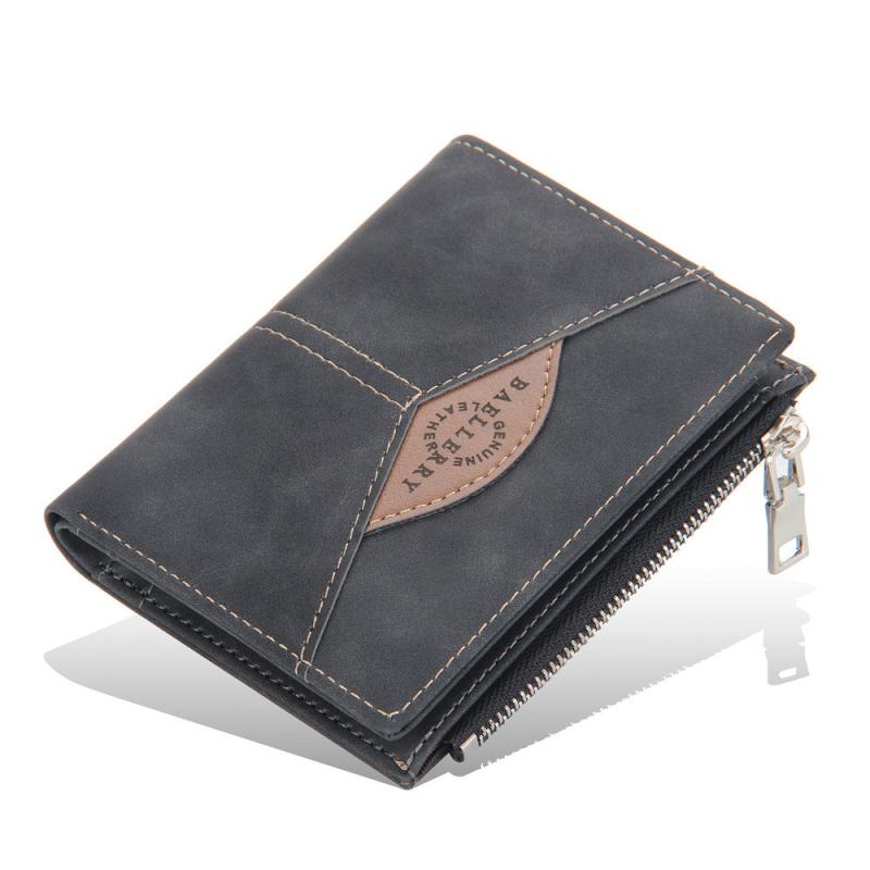Men's Vintage Bifold Wallet Leather Wallet