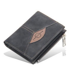 Men's Vintage Bifold Wallet Leather Wallet