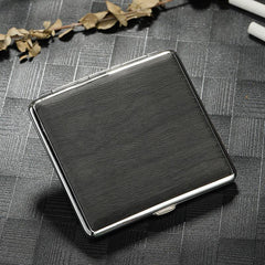 PU Leather Cigarette Box Stainless Steel Card Box