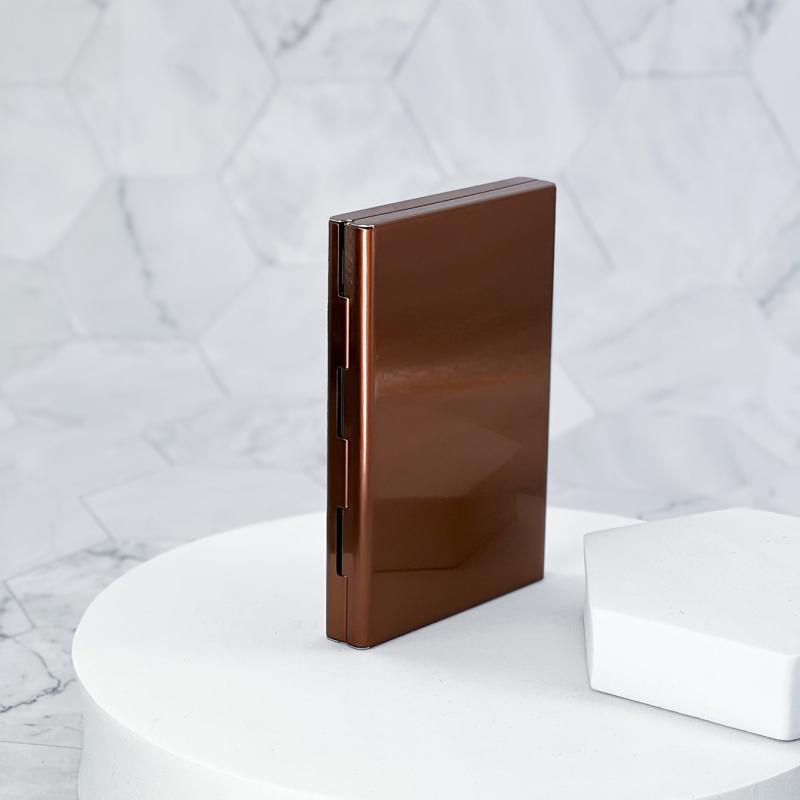 Multifunctional Hard Shell Card Box Bank Credit Anti theft Card Holder
