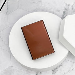 Multifunctional Hard Shell Card Box Bank Credit Anti theft Card Holder