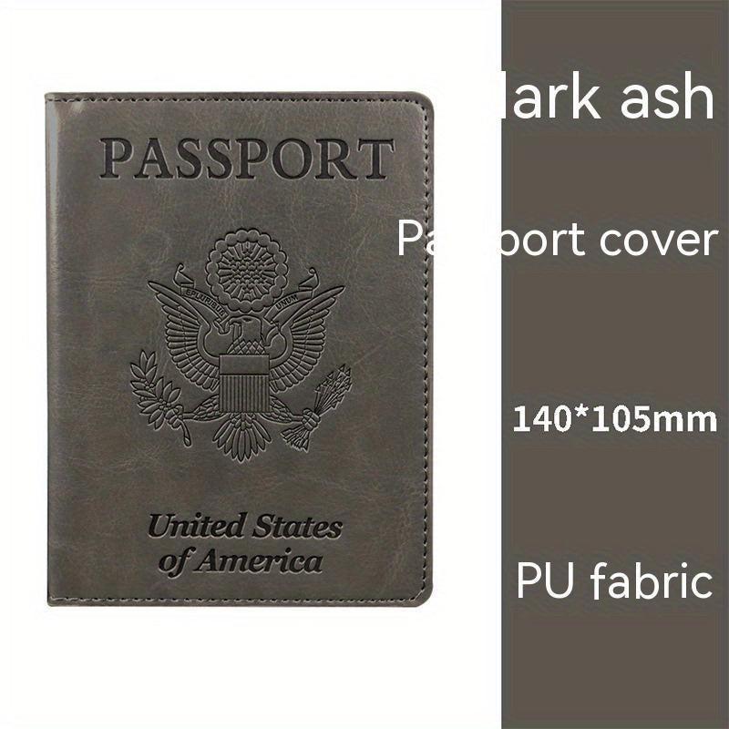 Passport Protective Cover PU Leather Holder