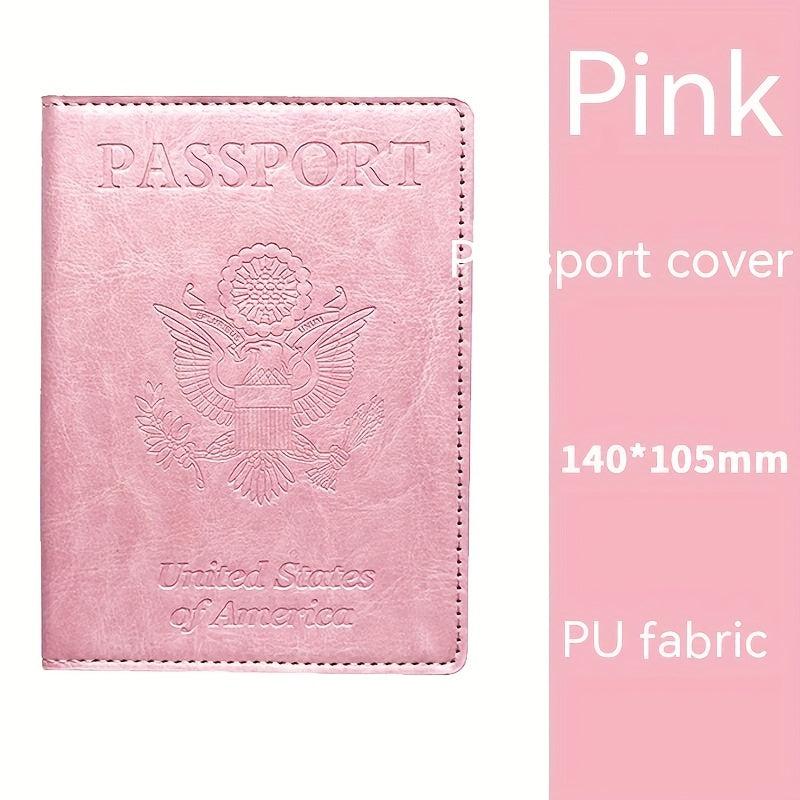 Passport Protective Cover PU Leather Holder