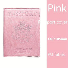 Passport Protective Cover PU Leather Holder