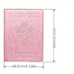 Passport Protective Cover PU Leather Holder