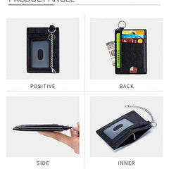 Unisex RFID Card Holder Key Chain