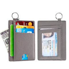 Unisex RFID Card Holder Key Chain