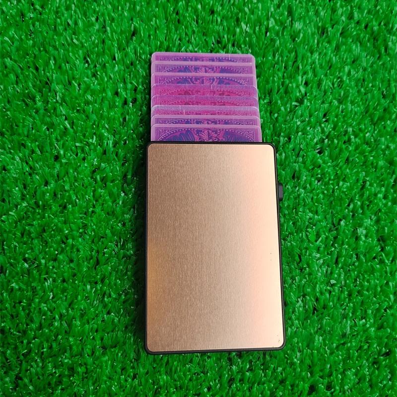 RFID Blocking Pop Up Card Wallet in Colors