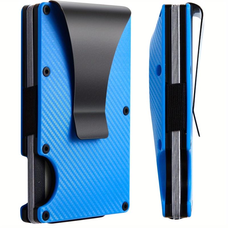 Men's Card Holder AirTag Holder RFID Blocking Slim Credit Card Holder