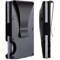 Men's Card Holder AirTag Holder RFID Blocking Slim Credit Card Holder