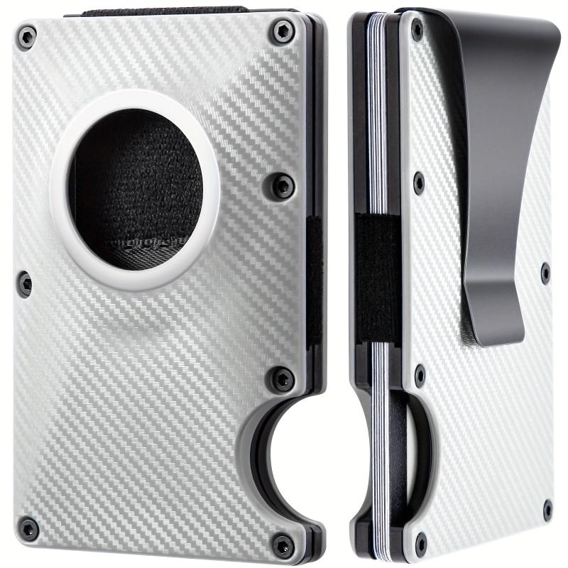 Men's Card Holder AirTag Holder RFID Blocking Slim Credit Card Holder
