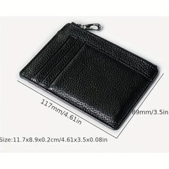 Men's Leather Card Holder Coin Purse