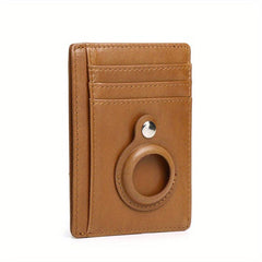 RFID Blocking Card Holder With AirTag Men's Wallet Slim & Stylish