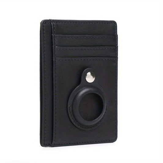 RFID Blocking Card Holder With AirTag Men's Wallet Slim & Stylish