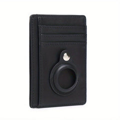 RFID Blocking Card Holder With AirTag Men's Wallet Slim & Stylish