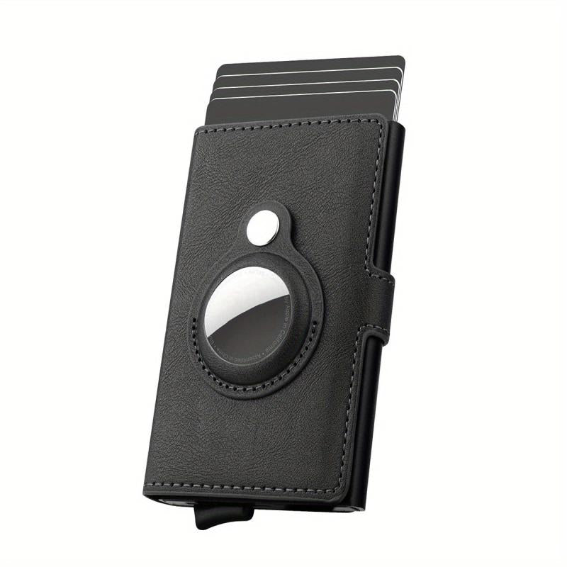 Men's Auto Pop Up Card Holder with Tracker Case