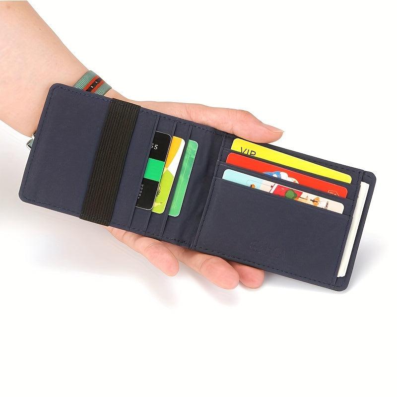 Men's RFID Blocking Card Holder Money Clip Wallet