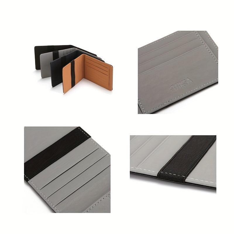 Men's RFID Blocking Card Holder Money Clip Wallet