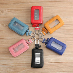 Men's Car Key Bag Leather Key Protector Gift