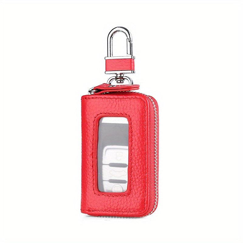 Men's Car Key Bag Leather Key Protector Gift